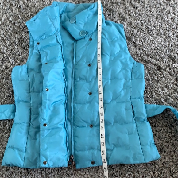 Talbots baby blue vest size S - Picture 2 of 12